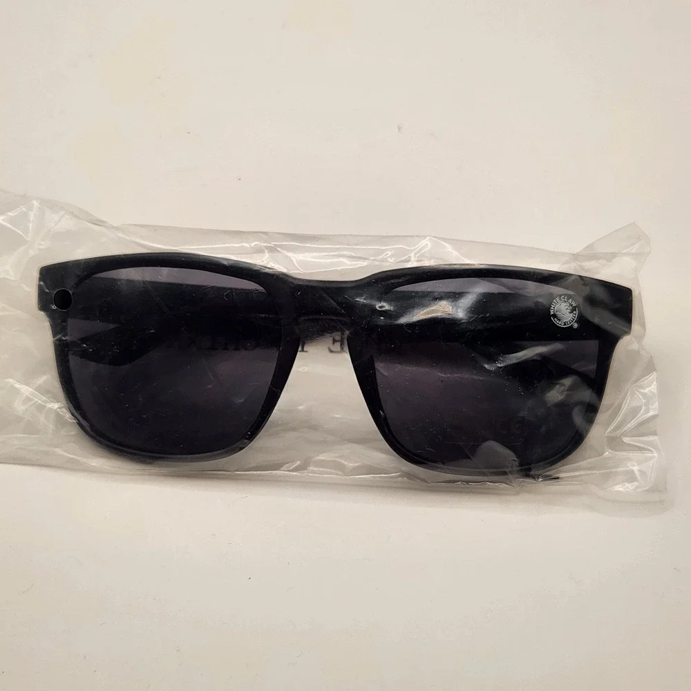 New White Claw Hard Seltzer Sunglasses UV 400 Protection Black Promo Logo